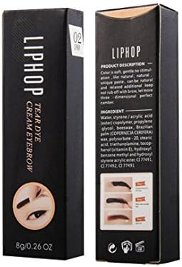 1702 LIPHOP Eyebrow Enhancer Tint Long-lasting Makeup Eyebrow Cream Dye Colors Bibite (03 #)