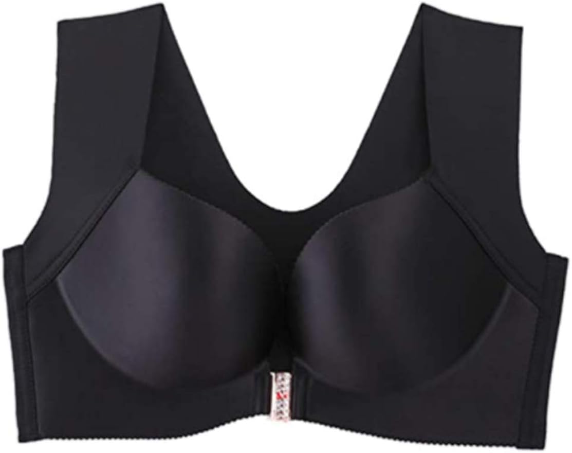TLYNN Front Closure Bra Push Up,Wireless Front Closure Bra Womens