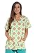 Just Love Women's Scrub Tops / Scrubs - Small - Green Diamonds,Green Diamonds,Small