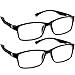 TruVision Readers Computer Reading Glasses 9601-2-Black-1.75