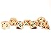 Rose Gold / Copper (Metal) D&D Dice Set for RPGs for Tabletop Roleplaying Games, DND, Pathfinder RPG