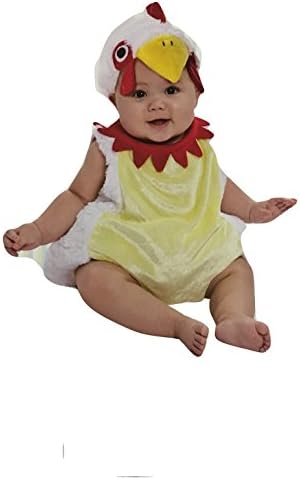 Boo Babies Halloween Costume Chicken Nugget Sz 9-18 Months 3 Pieces White Red