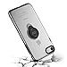 iPhone 8 / iPhone 7 Crystal Case with Ring Holder Kickstand Function, iPhone SE (2020) case, 360 Degree Rotating Ring Holder Grip Case (Clear)