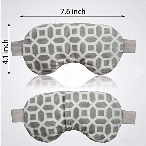 Sleep Eye Mask for Dry Eyes, Eye Compress, Microwave Activated
