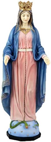 Studio Collection Hand-Painted in Color Our Lady of Sorrows Triptych