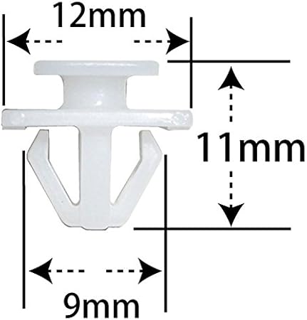 Amazon プッシュリベット 内張りクリップ ホンダ用 10個入 純正番号 Syp 003 Nh 722 内張りはがし クリップクランプツール 車 バイク