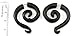 Krishna Mart India Tribal Organic Wooden Earrings Fake Gauges Tattoo Wood Faux Plugs Tapers sew_130