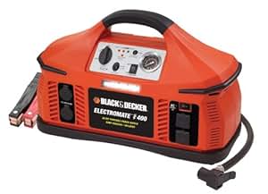 decker electromate arrancador inflador amps