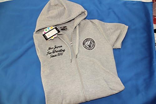 Amazon Co Jp しまむら 日本プロレス 半袖パーカー M 灰色 グレー 新日 ホビー