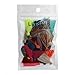 Linsoir Beads 50pcs Multi-Colors 30mm Mini Cotton Tassel Cord DIY Jewelry Decoration