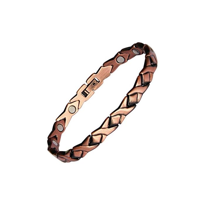 Copper Magnetic Bracelet for Women Relief Relax for Mother Christmas Gifts