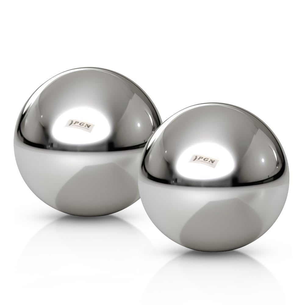 Photo 1 of (2 Pieces) PGN - 1-1/4" Inch Chrome Steel Bearing Ball G25 Precision - AISI 52100