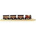 Bigjigs Rail The Sleeper Train - Other Major Wooden Rail Brands are Compatible