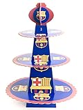 FC Barcelona Birthday Party Cupcake Stand