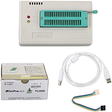TL866A,CYMALL Super Mini Pro TL866A Universal EEPROM Programmer Original V6.5 TL866A Programmer ICSP SPI in-circuit Support win7 win8 (MiniPro TL866A)