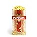 100 Popcorn Serving Bags - 'Small' Standalone Flat Bottom Paper Bag Style