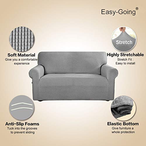 EasyGoing Stretch Sofa Slipcover 1Piece Sofa Cover Furniture