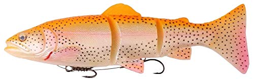 Savage Gear 3D Line Thru Trout Gummifisch Forelle, Kunstköder für Hecht, Zander, Waller, Angelköder zum Spinnfischen und…
