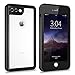 iPhone 7 Plus/8 Plus Waterproof Case, Gnais Shockproof Dirtproof Snowproof IP68 Certified Waterproof Case with Built-in Screen Protector Full-Body Rugged Cover for iPhone 7 Plus/iPhone 8 Plus(Clear)