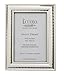 Eccolo World Traveler Hammered Silver Plated Frame, Holds a 4 x 6-Inch Photo