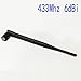 1PC 433Mhz 6dbi Omni Antenna SMA Male 19cm Radio Antenna rotatable