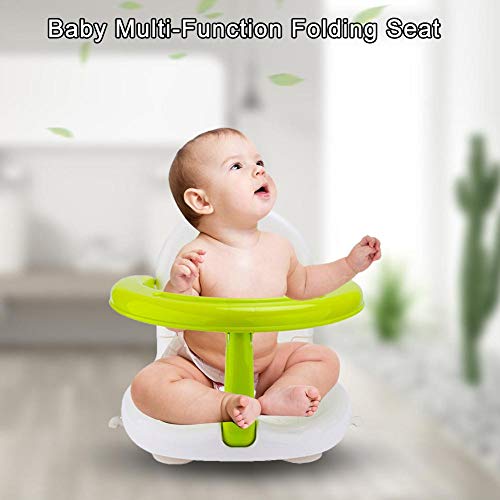 Baby Gear Baby Sit Up Chair Baby Bath Seat-Baby Multi-Function Folding Seat for Bath Dining Feeding Learning