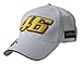 White Motogp Valentino Rossi 46 Baseball Hat Peaked Cap