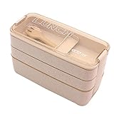 Mlide Kids & Adults Lunch Box with 3