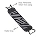 TFY Security Hand-Strap for Tablets Compatible with iPad mini 6 & Air 5 & Air 4, iPad Pro 9.7 Inch, 11 Inch - Samsung Galaxy Tab & Note - Google Nexus and More - Black/Gray (ONE Piece)