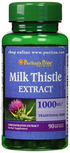 Puritans Pride Milk Thistle 4:1 Extract 1000 Mg (silymarin), 90 Count - //medicalbooks.filipinodoctors.org