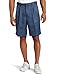 Haggar mens Cool 18 Pleat Front Expandable Waist Casual Shorts, Cadet Blue, 38 US