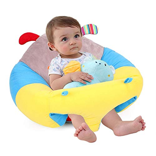 KAKIBLIN Baby Sofa Support Chair, Soft Plush Cartoon Animals Baby