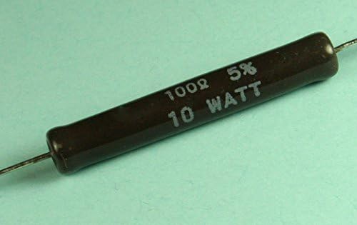 2pcs Honeywell/Clarostat Wirewound Power Resistor 100 ohm 10watt 5%