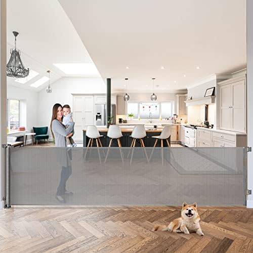 120 Inch Extra Wide Baby Gate Extra Long Dog Gate for The House