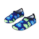 DKRUCAK Kids Swim Water Shoes Baby Boys Girls Toddler Quick-Dry Barefoot Aqua Socks Shoes for Beach Pool Surfing Walking-konglong-26/27
