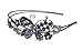 Crystal Butterfly Headband on Resilient Wire Metal U86121-0124lavender