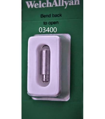 HQRP 3.5V 0.72A 2.5W T 6mm Shape Lamp Bulb For Welch Allyn WA 03000 Wa 03000 U