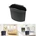 K Car Garbage Can Hanging Recycle Bin is Universal Best Auto Trash Bag for Litter (Black)