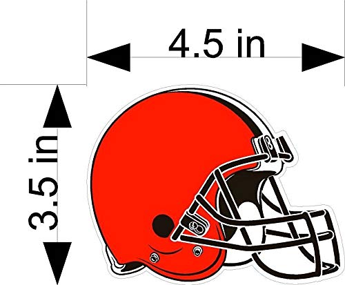 Cleveland Browns Football car & Truck Vehicle Decals/Stickers