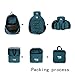 TIBAG 30L/35L Water Resistant Lightweight Packable Foldable Hiking Camping Daypack Backpack