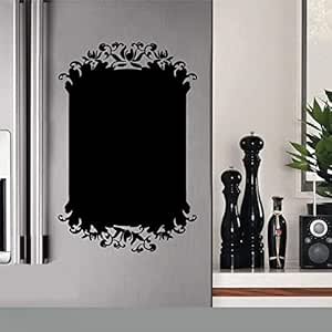 Marco de cocina diseñado de forma creativa, adhesivo de pared para la