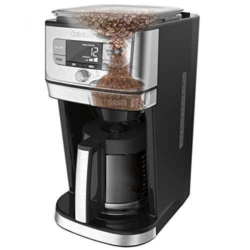 CUISINART DGB800C Cuisinart Fully Automatic 12Cup Burr Grind & BrewTM