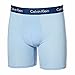 Calvin Klein Modal Boxer Brief Ultra Soft - 3 Pack (Large, Dark Blue- Light Blue)