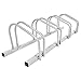 Goplus 4 Bike Rack Bicycle Stand Cycling Rack Parking Garage Storage Organizer, Silver