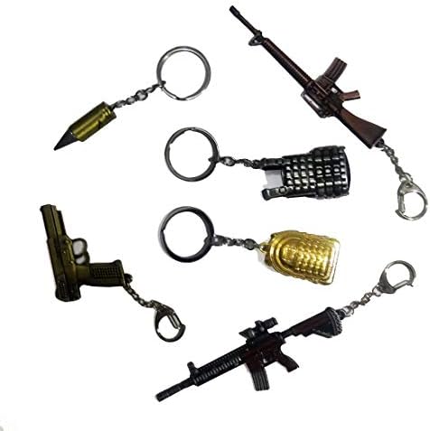 Kieana Pubg Keychain Toys for Boys Birthday Return Gift (Pack of 12)