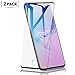 Galaxy S10 Plus Screen Protector, Tempered Glass[Compatible with in-Display Fingerprint Sensor][Touch Sensitive][Case Friendly] Compatible for Samsung Galaxy S10 Plus (Black)