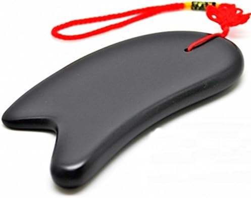 Gua Sha Scraping Massage Tools Black Bian Stone Needle Gossip