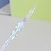 Glass Dip Pen Vintage Handmade Glass Signature Pen Elegant Crystal Dip Sign Pen Great Gift with Random Color Pen Holder(light blue)