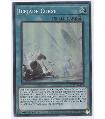 Yugioh! Icejade Acti - BODE-EN008 - Común - 1ª Edición Casi