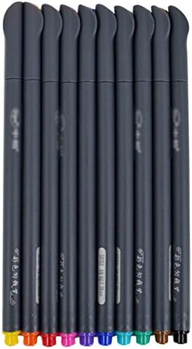 Sherry Fineliner Color Pen Set 0.38mm Fine Liner Sketch Drawing Pen Pack of 10 Assorted Colors